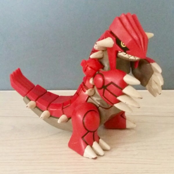 Groudon, Pocket Monsters, Bandai Europe, Action/Dolls