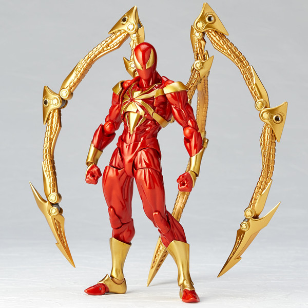Iron Spider, Spider-Man, Kaiyodo, Action/Dolls, 4537807013293