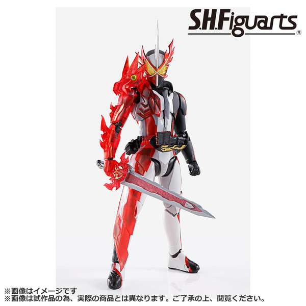 Kamen Rider Saber (Brave Dragon, Clear Red), Kamen Rider Saber, Bandai Spirits, Action/Dolls