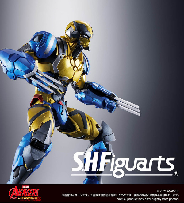 Wolverine, Tech-on Avengers, Bandai Spirits, Action/Dolls