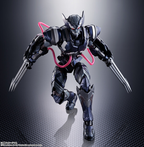 Wolverine (Venom Symbiote, (Tech-on Avengers)), Tech-on Avengers, Bandai Spirits, Action/Dolls, 4573102641656
