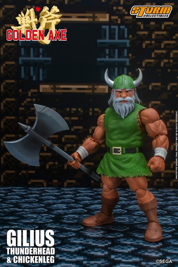 Gilius Thunderhead, Golden Axe, Storm Collectibles, Action/Dolls, 1/12, 4570030946112
