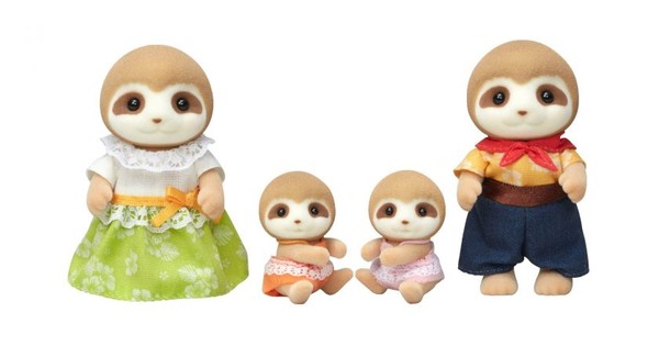 Epoch [121783] (Snuggly Sloth Baby Sister), Sylvanian Families, Epoch, Action/Dolls