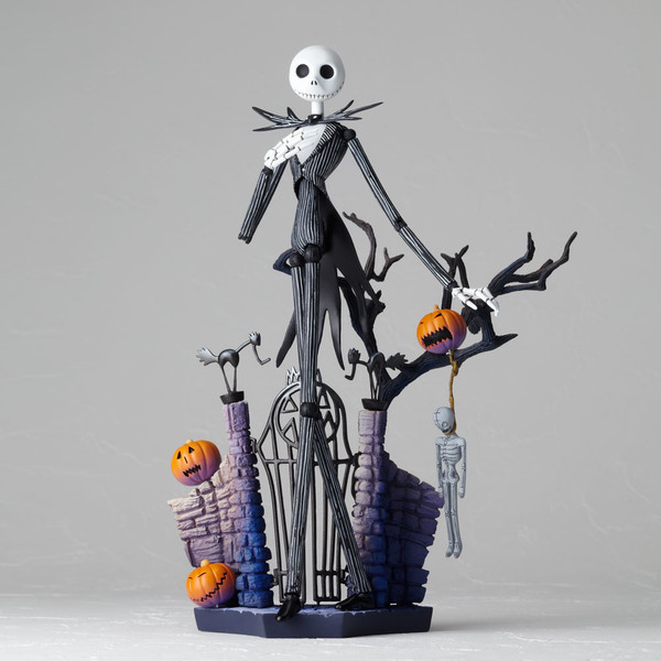 Jack Skellington (Glow In The Dark Color), The Nightmare Before Christmas, Kaiyodo, Ken Elephant, Action/Dolls, 4537807110466