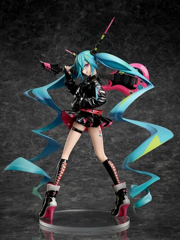 Miku Hatsune (TOKYO OTAKU MODE x Hatsune Miku LAM Rock Singer), Miku, Vocaloid, Stronger, Pre-Painted, 1/7