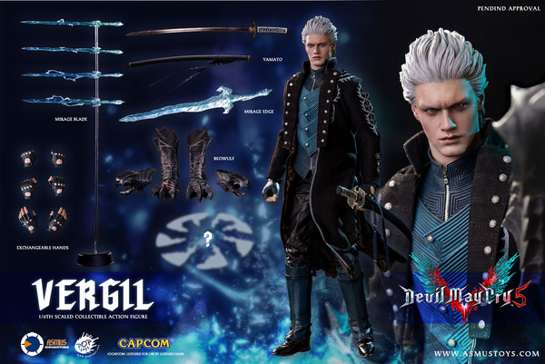 Vergil Sparda, Devil May Cry 5, Asmus Toys, Action/Dolls, 1/6