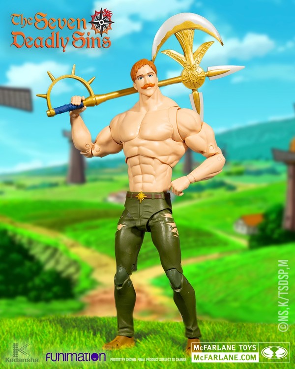 Escanor, Nanatsu No Taizai, McFarlane Toys, Action/Dolls