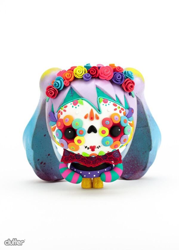 Hatsune Miku (Miss Sugary Skull), Piapro Characters, Clutter, Pre-Painted