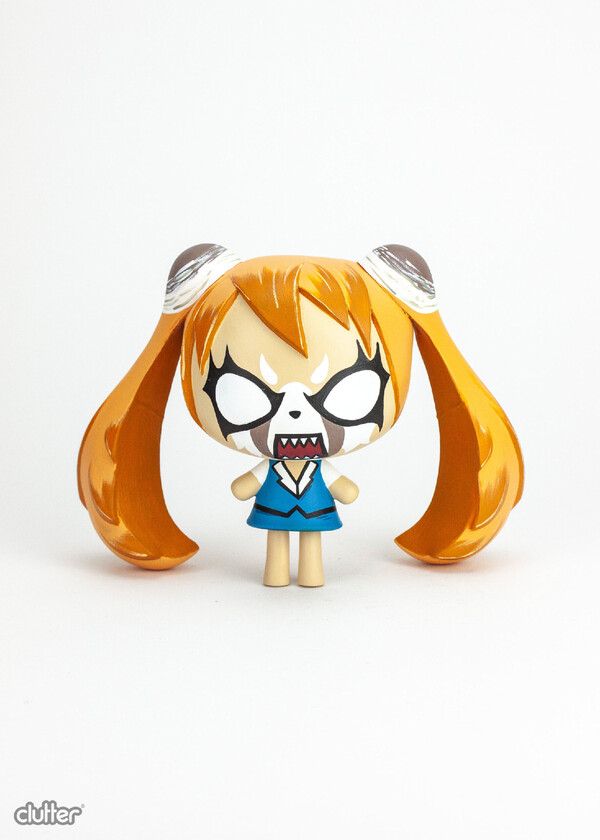 Hatsune Miku, Retsuko, Aggressive Retsuko, Piapro Characters, Clutter, Pre-Painted