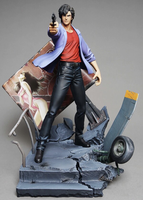 Saeba Ryou, City Hunter, Kitsune Statue, Pre-Painted, 1/6