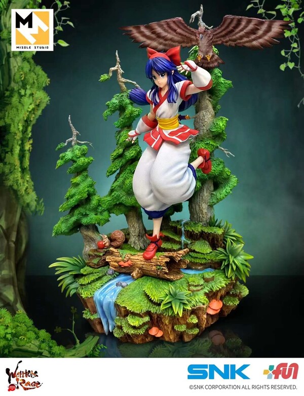 Mamahaha, Nakoruru, Samurai Spirits 2 : Asura Zanmaden, MiSole Studio, Pre-Painted, 1/8