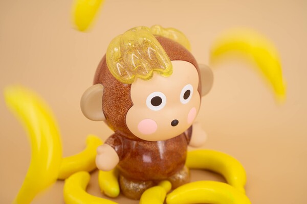 Osaru no Monkichi (Glitter Edition), Osaru No Monkichi, Sanrio Characters, Unbox Industries, Pre-Painted