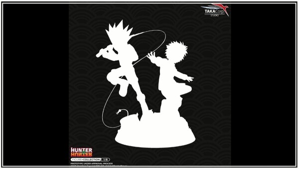 Gon Freecss, Killua Zoldyck, Hunter × Hunter, Taka Corp Studio, Pre-Painted, 1/8