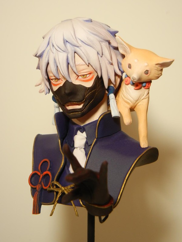 Nakigitsune, Otomo no Kitsune, Touken Ranbu - Online, MIDORO, Garage Kit