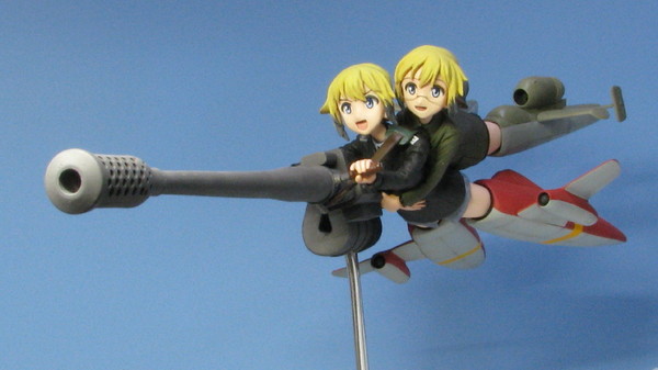 Erica Hartmann, Ursula Hartmann, Strike Witches: Operation Victory Arrow, Ara Ara Komatta Dou, Garage Kit, 1/8