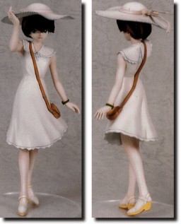 Kirishima Mana (White One-Piece), Shin Seiki Evangelion: Koutetsu No Girlfriend, Kotobukiya, Garage Kit, 1/8