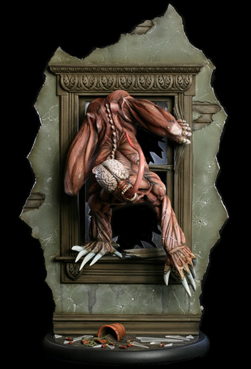 Licker, Biohazard, Hollywood Collectible Group, Pre-Painted