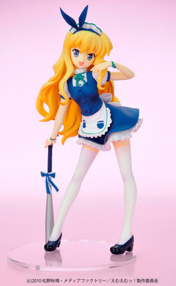 Isurugi Mio, MM!, Media Factory, Pre-Painted, 1/10, 4935228103256