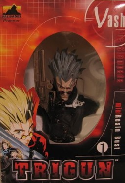 Vash the Stampede (Black), Trigun, Palisades, Pre-Painted