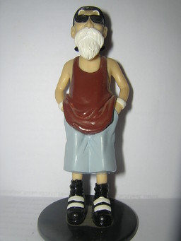 Muten Roshi, Dragon Ball GT, Editions Atlas, Pre-Painted
