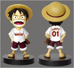 Monkey D. Luffy (Eagles), One Piece, Plex, Pre-Painted