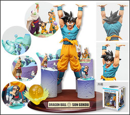 Chaoz, Mr. Satan, Piccolo, Son Gohan, Son Goku, Son Goten, Tenshinhan, Trunks, Vegeta (Dragon Ball Selection), Dragon Ball Z, Shueisha, Pre-Painted