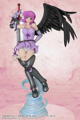 Nanael (Black/Purple, 2P color), Queen's Blade, Griffon Enterprises, Pre-Painted, 1/7, 4582221153278