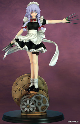 Izayoi Sakuya (Black Maid, Combat), Touhou Project, Griffon Enterprises, Pre-Painted, 1/7, 4582221153063