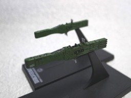 Old FPA Battleship (1/12000 scale Fleet file Collection), Ginga Eiyuu Densetsu, Alba Create, Pre-Painted, 1/12000