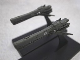 Imperial High Speed Battleship (1/12000 scale Fleet file Collection), Ginga Eiyuu Densetsu, Alba Create, Pre-Painted, 1/12000