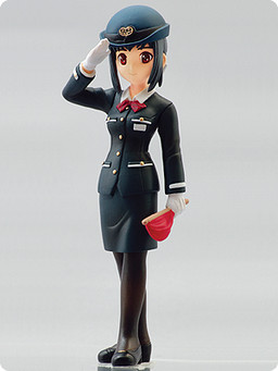 Funebashi Chitose (Station Staff), Tetsudou Musume, Tomytec, Trading, 4543736206897