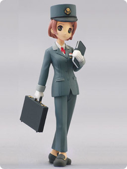Ishida Aiko (Conductress), Tetsudou Musume, Tomytec, Trading, 4543736206897