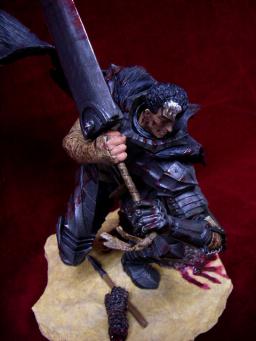 Guts (Berserker Exclusive 1 (Crocodile Base)), Berserk, Art of War, Pre-Painted