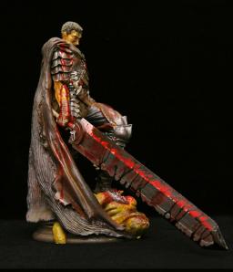 Guts (Black Swordsman Lost Children Bloody), Berserk, Art of War, Pre-Painted, 1/6
