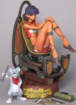Nadia, Fushigi No Umi No Nadia, Bandai, Pre-Painted, 1/12