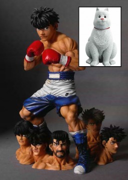 Makunouchi Ippo (Real Figure, Spider Web Edition), Hajime No Ippo, Dive, Pre-Painted, 1/8