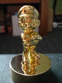 Mario (Gold Memorial), Super Mario Brothers, Nintendo, Pre-Painted