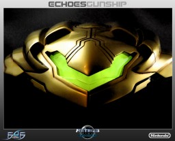 Gunship, Metroid Prime 2: Dark Echoes, First 4 Figures, Pre-Painted