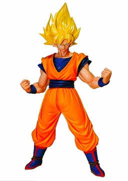 Son Goku SSJ (#3), Dragon Ball Kai, Banpresto, Pre-Painted