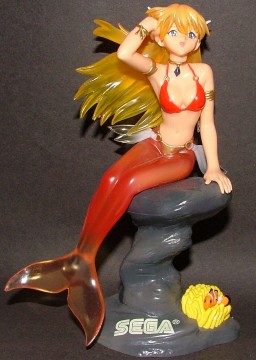 Souryuu Asuka Langley (Mermaid, Limited Edition), Shin Seiki Evangelion, SEGA, Pre-Painted
