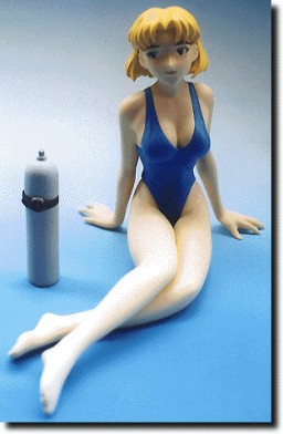 Akagi Ritsuko (2000), Shin Seiki Evangelion, Musashiya, Pre-Painted, 1/6