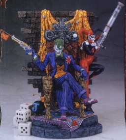 Harley Quinn, Joker, Batman, Kotobukiya, Pre-Painted