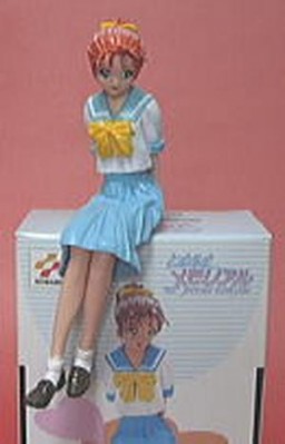 Saotome Yumi (Sitting), Tokimeki Memorial, Konami, Pre-Painted, 1/8