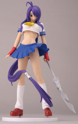 Kan'u Unchou (Seifuku Real Color), Ikki Tousen Great Guardians, A-Toys, Pre-Painted, 1/10