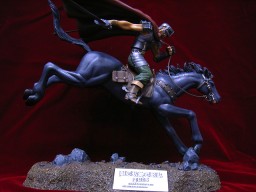 Guts (Hawk Soldier (Horse Riding)), Berserk, Art of War, Pre-Painted, 1/15