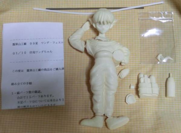 Wonda-chan, Mascot Character, Fukuryu, Garage Kit, 1/10