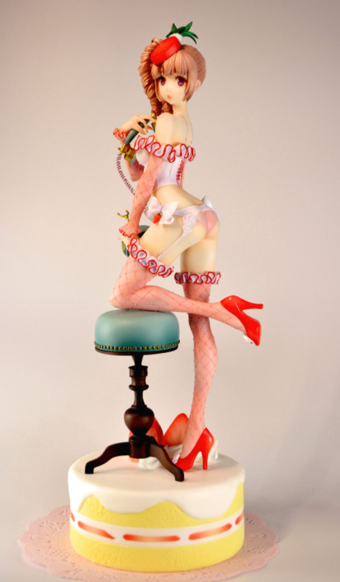 Ichigo Shortcake Bustier-chan, Original, Shokubutsu Shoujoen, Garage Kit, 1/7