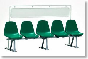 Station Bench (Green), Tomytec, Accessories, 1/12, 4543736271031