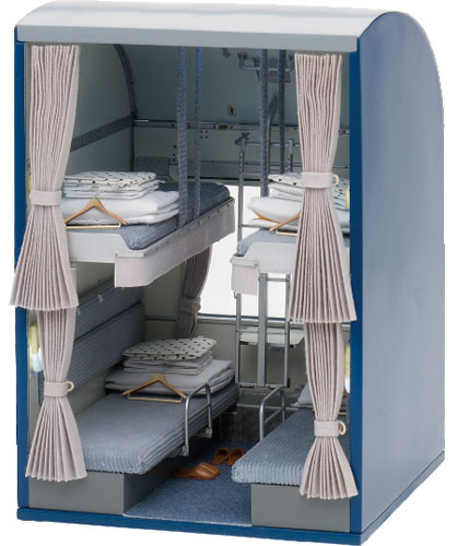 24 Sleeper Ohane24 49 (East Japan Railway Company), Tomytec, Accessories, 1/12, 4543736249658