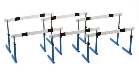 Hurdles (Blue), Tomytec, Accessories, 1/12, 4543736253037